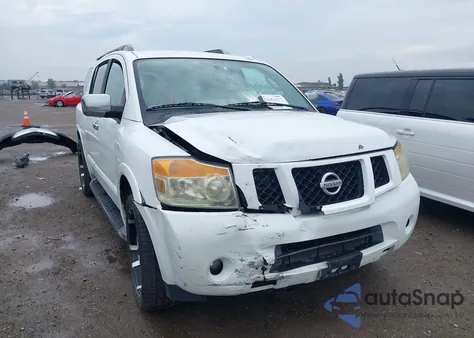 2011 Nissan Armada Sv from USA, damaged, VIN 5N1AA0ND8BN612865